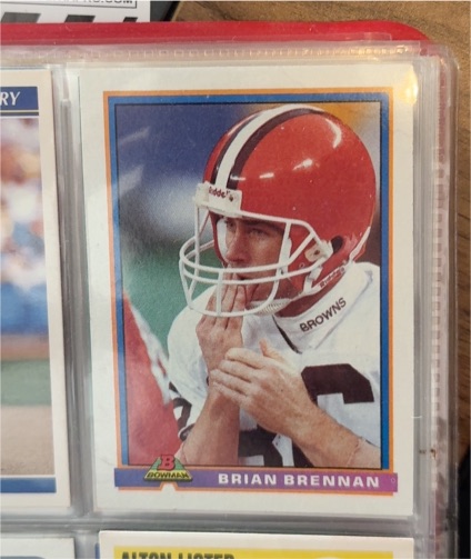 1991 Bowman #101 Brian Brennan — front