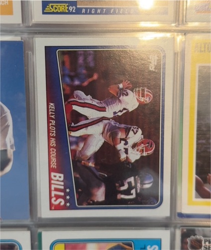 1988 Topps #220 Jim Kelly Buffalo Bills — front