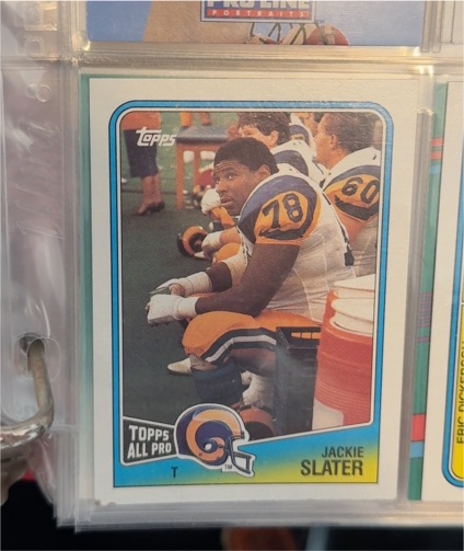 1988 Topps #295 Jackie Slater — front