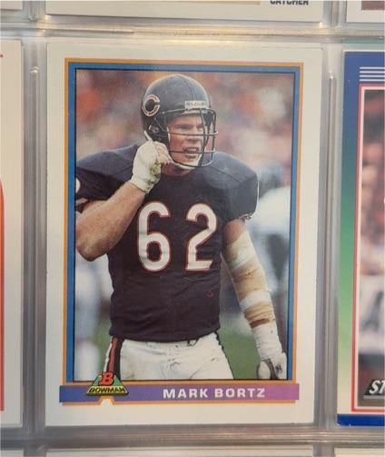 1991 Bowman #70 Mark Bortz — front