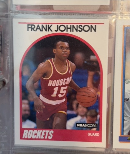 1989-90 NBA Hoops #57 Frank Johnson — front