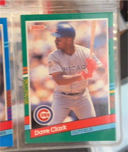 1991 Donruss #616 Dave Clark — front