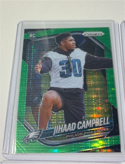 2025 Panini Prizm #334 Jihaad Campbell — front