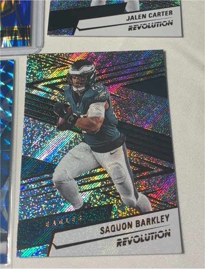 2025 Panini Revolution #4 Saquon Barkley — front