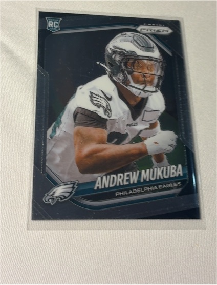 2025 Panini Prizm #330 Andrew Mukuba — front