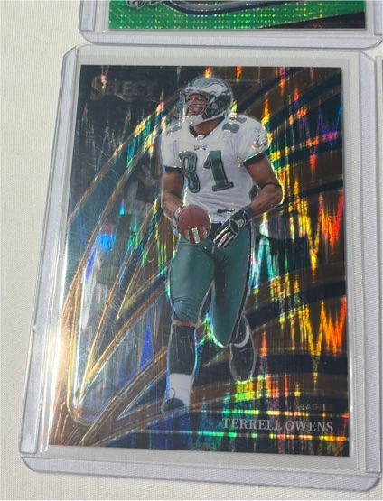 2025 Panini Select #300 Terrell Owens Eagles Club Level — front