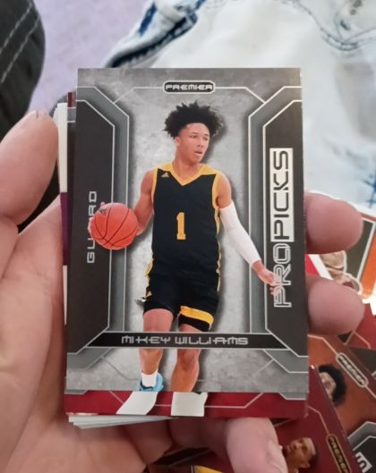 2021-22 Premier Pro Picks #PP-42 Mikey Williams — front