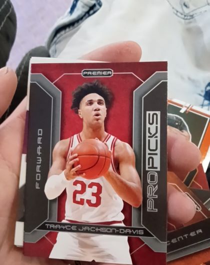 2021-22 Premier Pro Picks #PP-46 Trayce Jackson-Davis — front