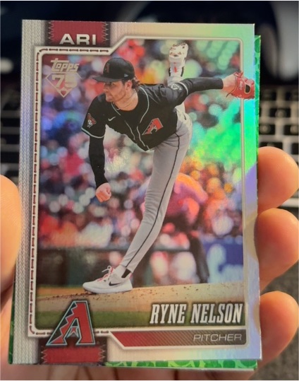 2026 Topps Series 1 #114 Ryne Nelson — front