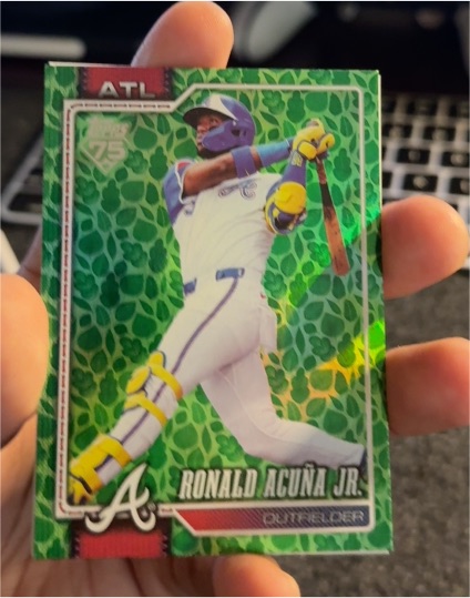 2026 Topps Series 1 #50 Ronald Acuña Jr. — front