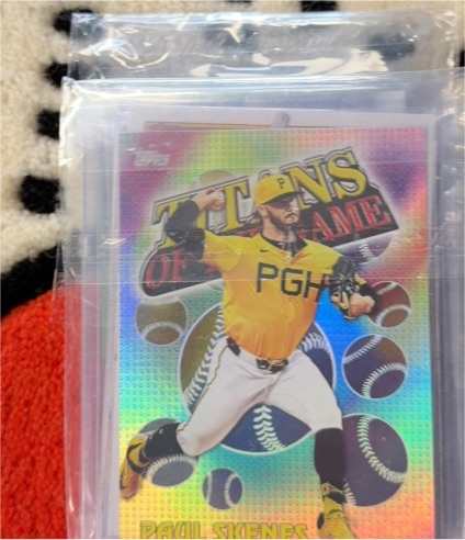 2026 Topps Series 1 #TOG-14 Paul Skenes Titans of the Game — front