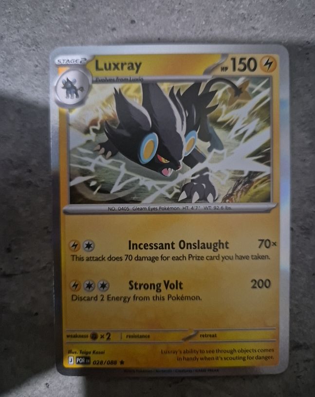 2023 Pokémon Perfect Order #028 Luxray — front