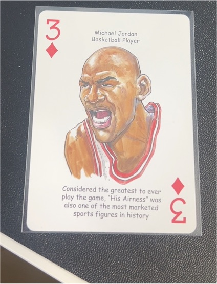 2005 Hero Decks #3 Michael Jordan — front