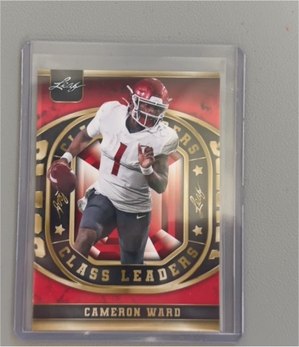 2024 Leaf Class Leaders #CL-3 Cameron Ward — front
