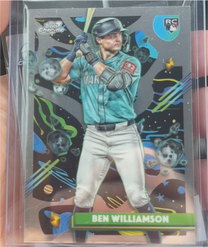 2025 Topps Chrome Cosmic #170 Ben Williamson — front