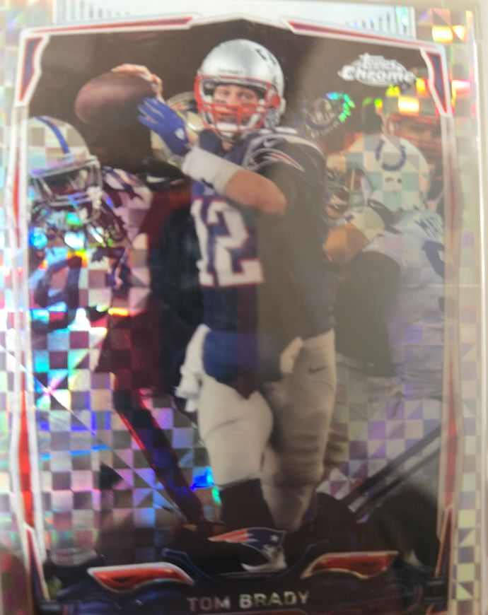 2014 Topps Chrome #62 Tom Brady — front
