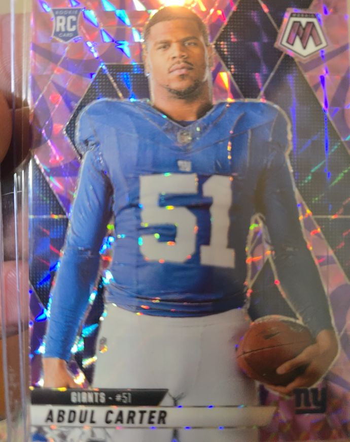 2025 Panini Mosaic #282 Abdul Carter — front