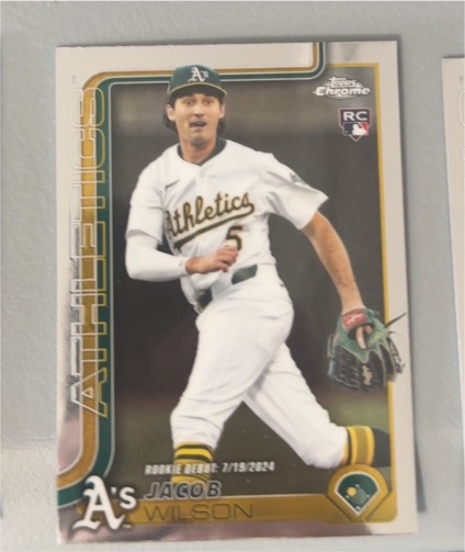 2025 Topps Chrome #USC150 Jacob Wilson — front