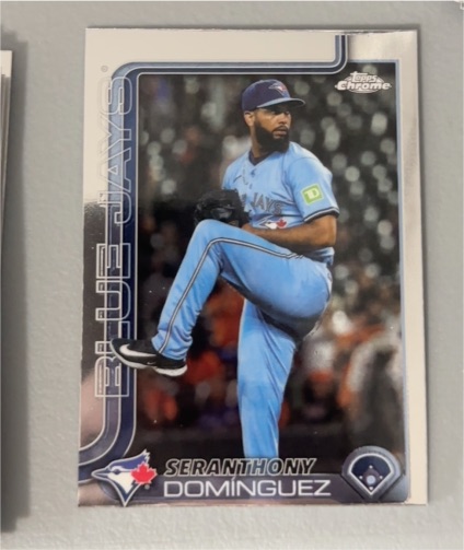 2025 Topps Chrome Update #USC100 Seranthony Dominguez — front