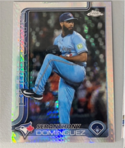 2025 Topps Chrome Update #USC100 Seranthony Dominguez — front