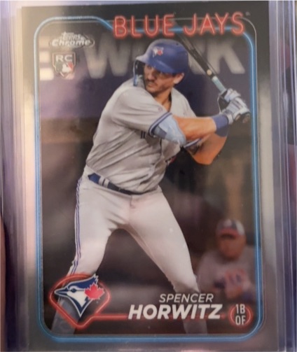 2024 Topps Chrome #26 Spencer Horwitz — front