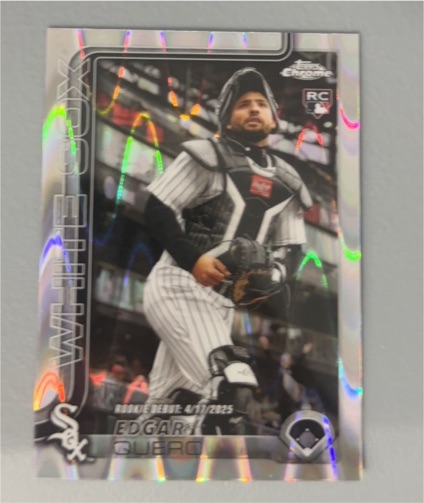 2025 Topps Chrome Update #USC169 Edgar Quero — front