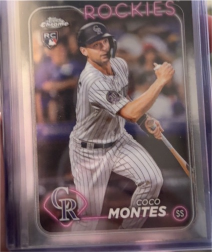 2024 Topps Chrome #182 Coco Montes — front