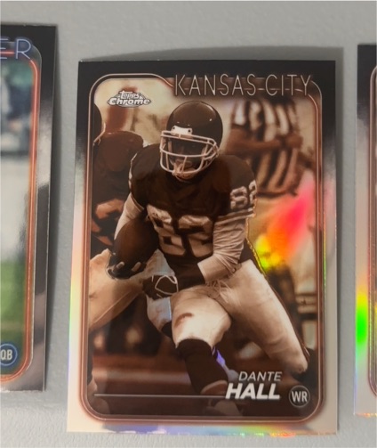 2024 Topps Chrome #97 Dante Hall — front