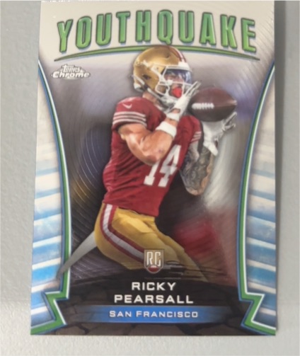 2024 Topps Chrome Youthquake #Y-19 Ricky Pearsall — front