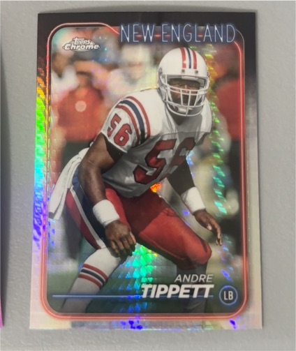 2024 Topps Chrome #128 Andre Tippett — front