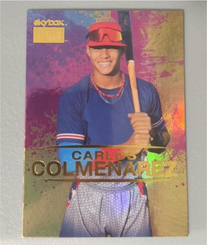 2021 Skybox Metal Universe Champions #S-24 Carlos Colmenarez — front