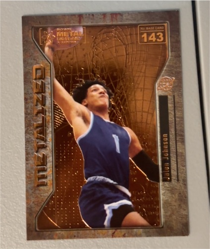 2021 Skybox Metal Universe Champions #143 Jalen Johnson — front