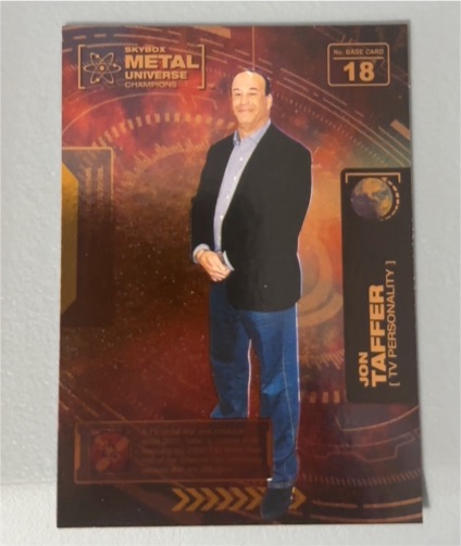 2021 Skybox Metal Universe Champions #18 Jon Taffer — front