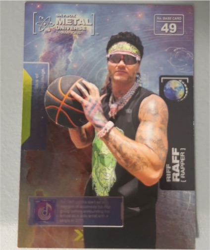 2021 Skybox Metal Universe Champions #49 Riff Raff — front