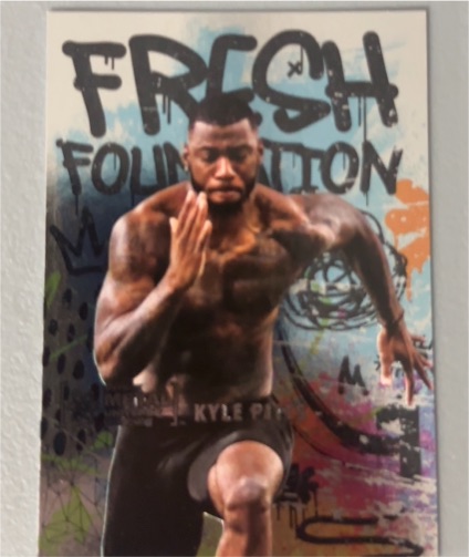 2021 Upper Deck Skybox Metal Universe Champions #FF7 Kyle Pitts Fresh Foundation — front