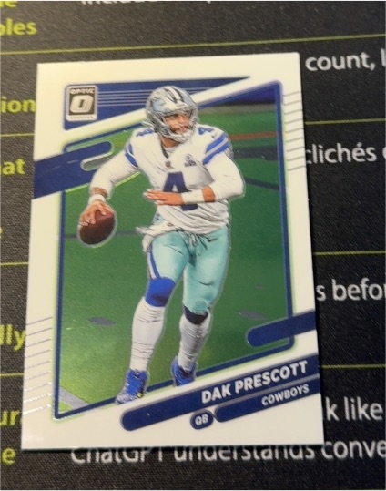 2021 Donruss Optic #22 Dak Prescott — front