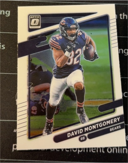 2021 Panini Donruss Optic #79 David Montgomery — front