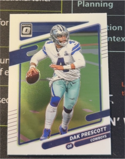 2021 Panini Donruss Optic #22 Dak Prescott — front