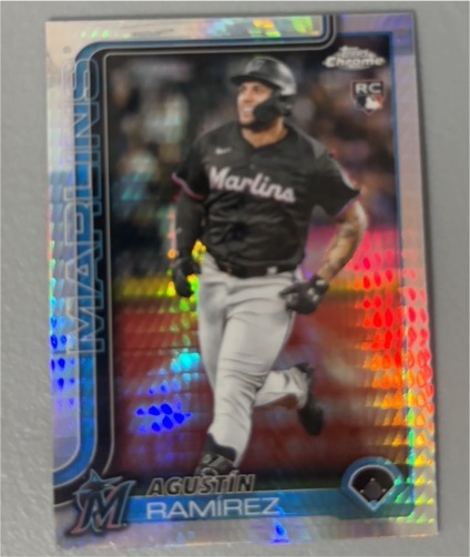 2025 Topps Chrome Update #USC200 Agustin Ramirez — front