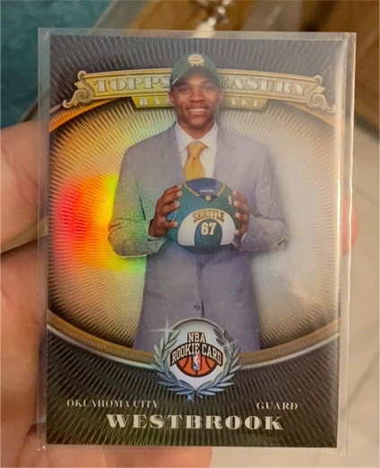 2008-09 Topps Treasury #104 Russell Westbrook — front