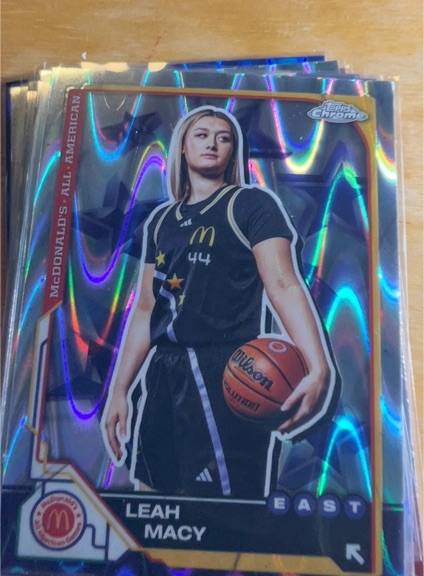 2025 Topps Chrome McDonald's All American #24 Leah Macy — front