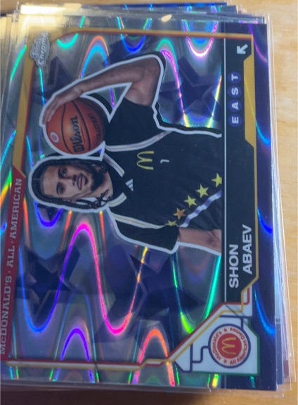 2025 Topps Chrome McDonald's All American #39 Shon Abaev East — front
