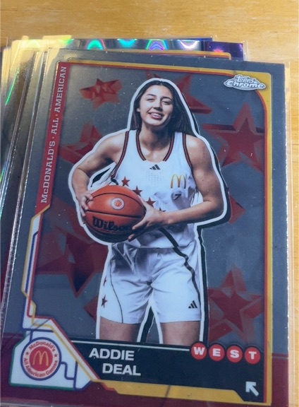 2025 Topps Chrome McDonald's All American #29 Addie Deal West — front