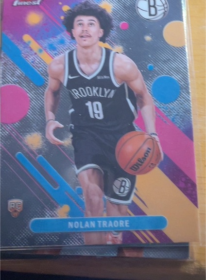 2025-26 Topps Finest #19 Nolan Traore — front