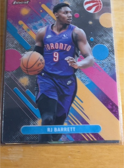 2025-26 Topps Finest #33 RJ Barrett — front