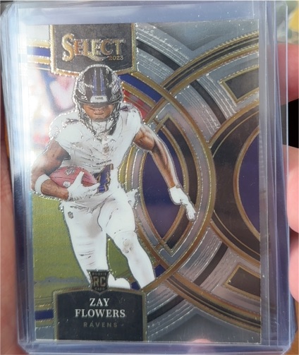 2023 Panini Select Premier Level #157 Zay Flowers — front