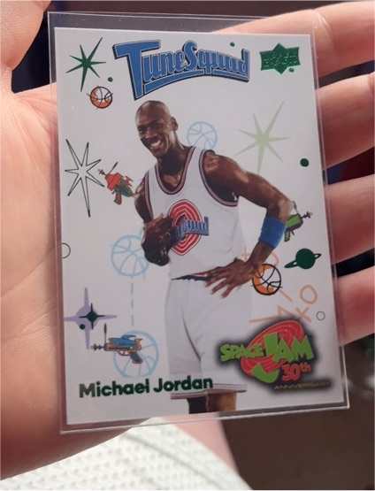 2026 Upper Deck Space Jam 30th Anniversary #1 Michael Jordan Tune Squad — front