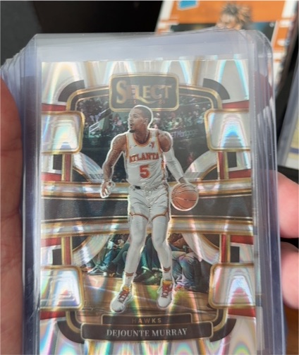 2023-24 Panini Select #27 Dejounte Murray — front