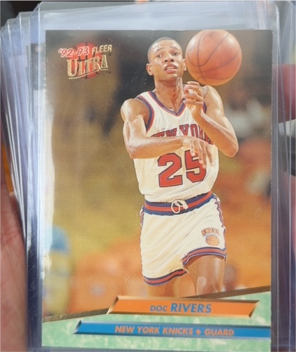 1992-93 Fleer Ultra #322 Doc Rivers — front