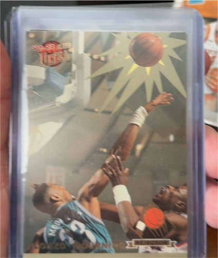 1992-93 Fleer Ultra Rejector #1 Alonzo Mourning — front